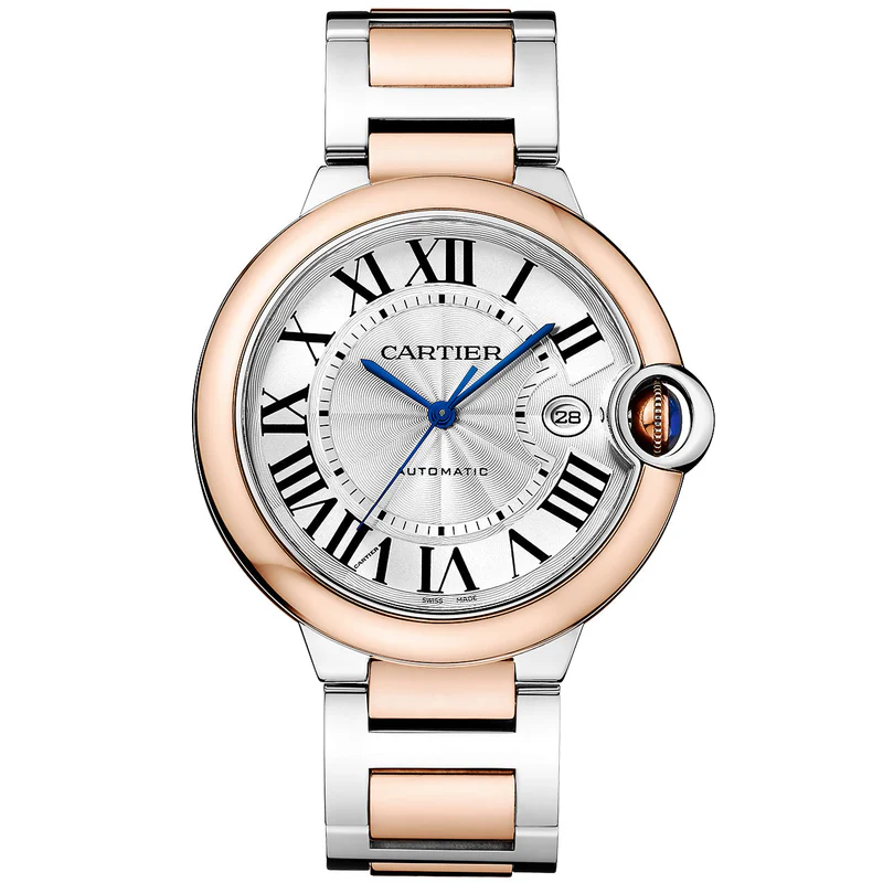 [Super Clone]BALLON BLEU Rose Gold Mix 42mm