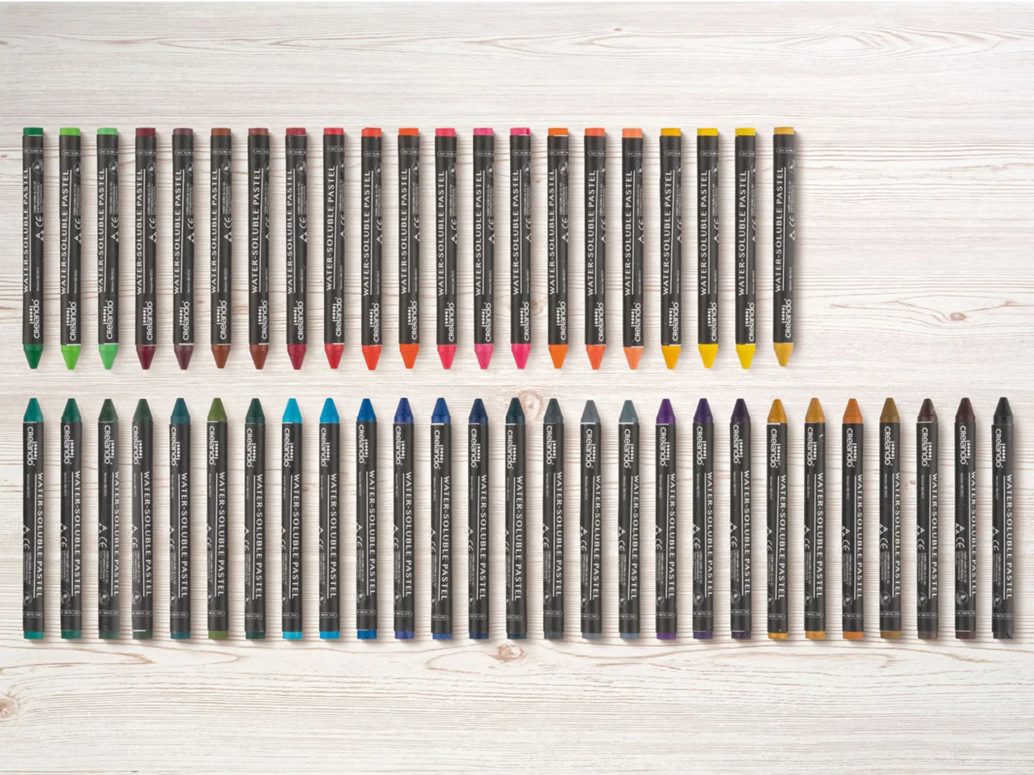 crelando Aquarell pastels de cire, 48 pices