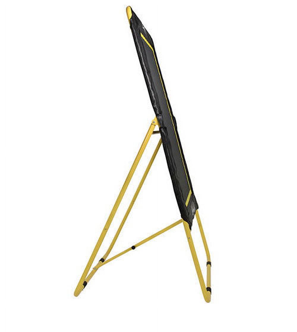 XL Deluxe Lacrosse Target: Ball Return Bounce Back Net Set for Professional, College and Grade School Training Drills 6' x 4' Rebound Area - Image 5