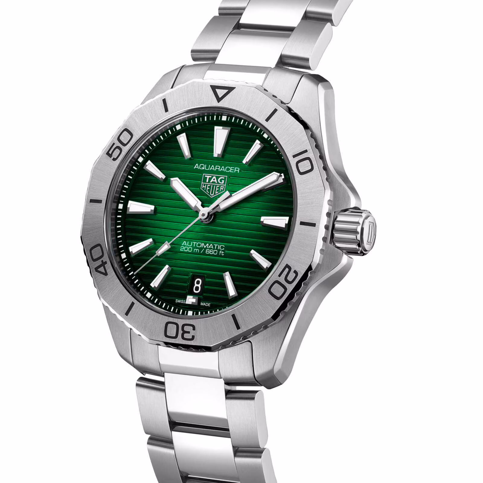 【Super Clone】TAG Heuer Aquaracer Professional 200 40mm Mens Watch Green WBP2115.BA0627