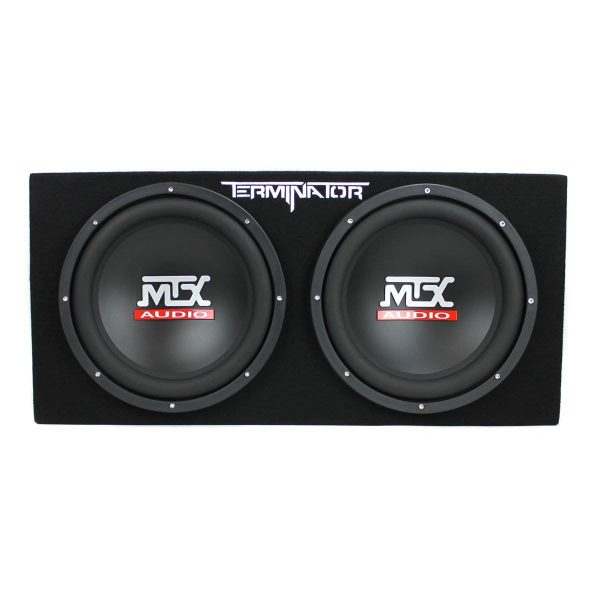 Caisson de basses double charge 1200 W + Amplificateur 1500 W + Condensateur