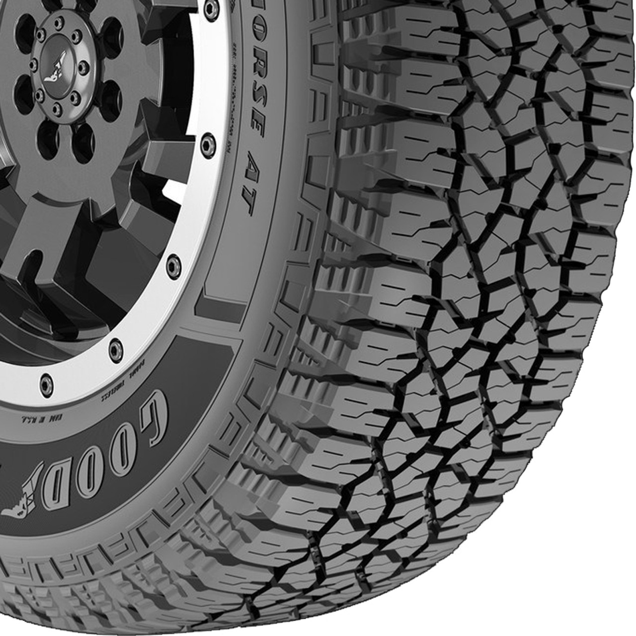 Wrangler Workhorse AT All Terrain LT245/75R16 120/116S E Light Truck Tire - Image 4