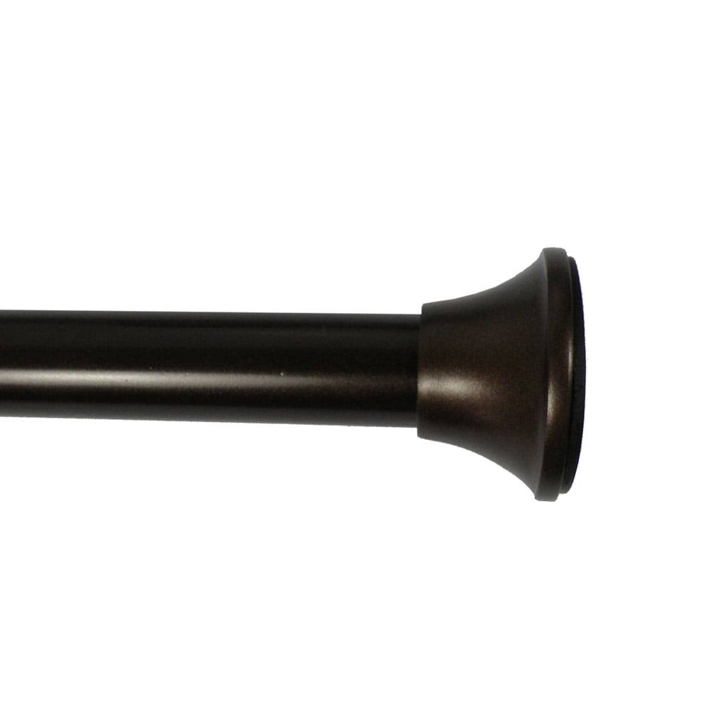 Mainstays 30 inch- 52 inch Adjustable Curtain Tension Rod, Oil Rubbed Bronze, Size: 30-52