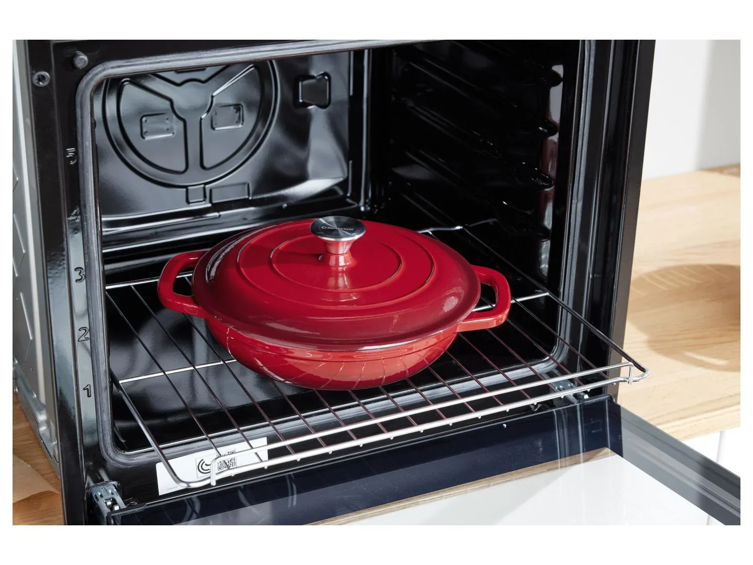 SILVERCREST Sauteuse en fonte Premium, 26 cm