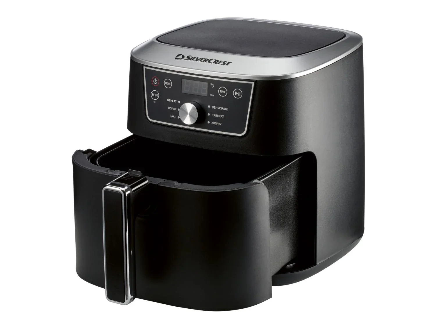 SILVERCREST Friteuse  air chaud Premium 6,7L Smart Best SHFS 2150 B1, SOHFS 2150 B1