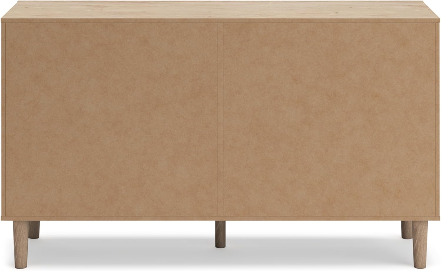 Signature Design by Ashley Cielden Coastal 6-Drawer Dresser, Bronze-Tone Knobs, Safety Stop, Textured Cane Details, 62.01