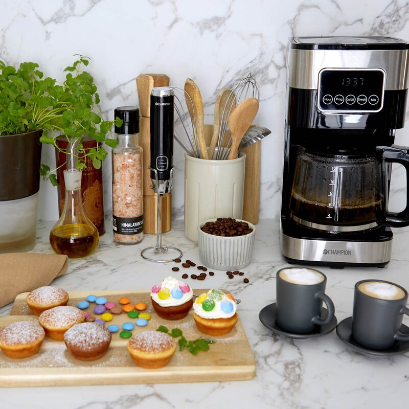 Kaffetrakter digital 12 kopper 1,5L KB400 rustfri