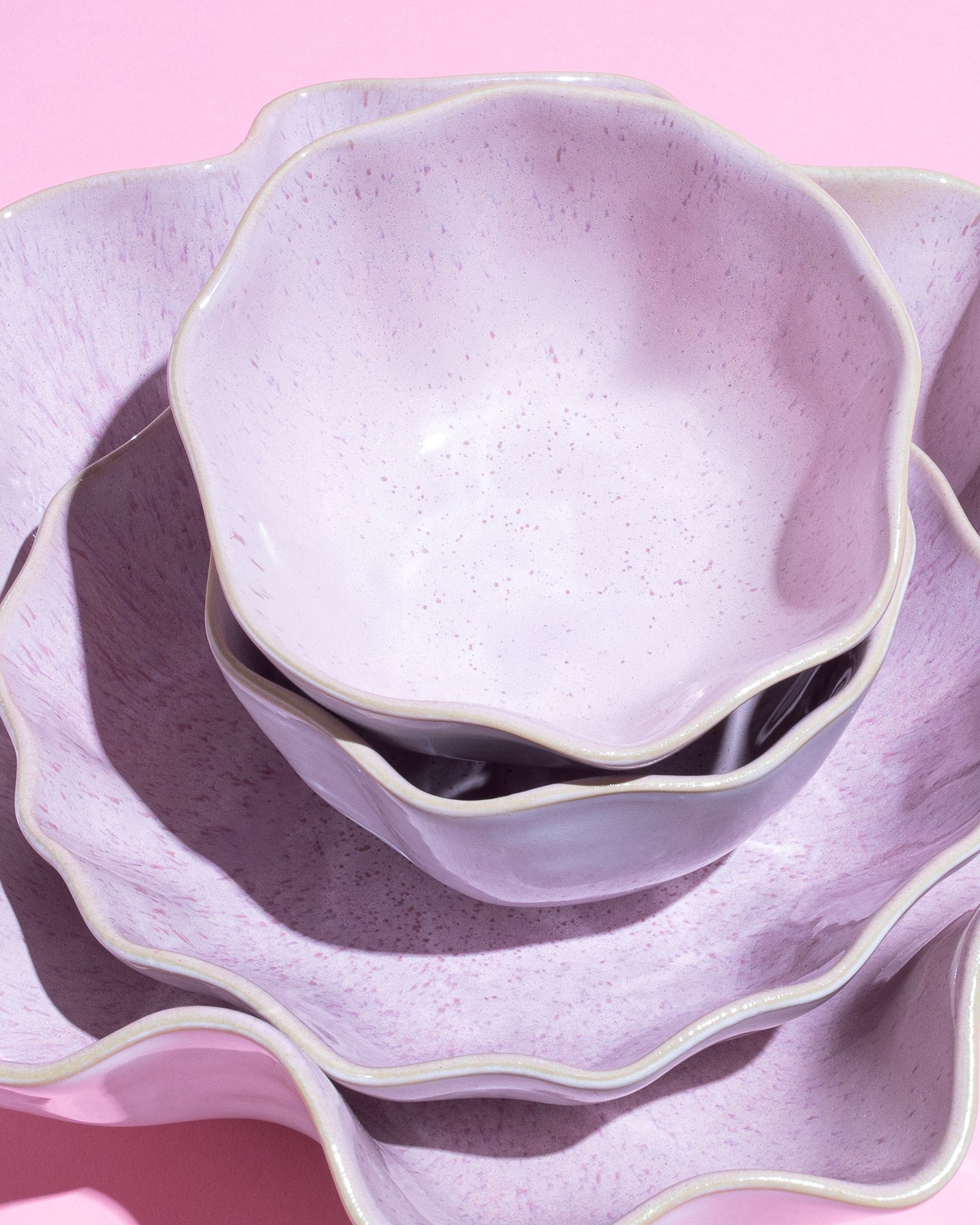 AREIA - CEREAL BOWL SHELL ROSÉ