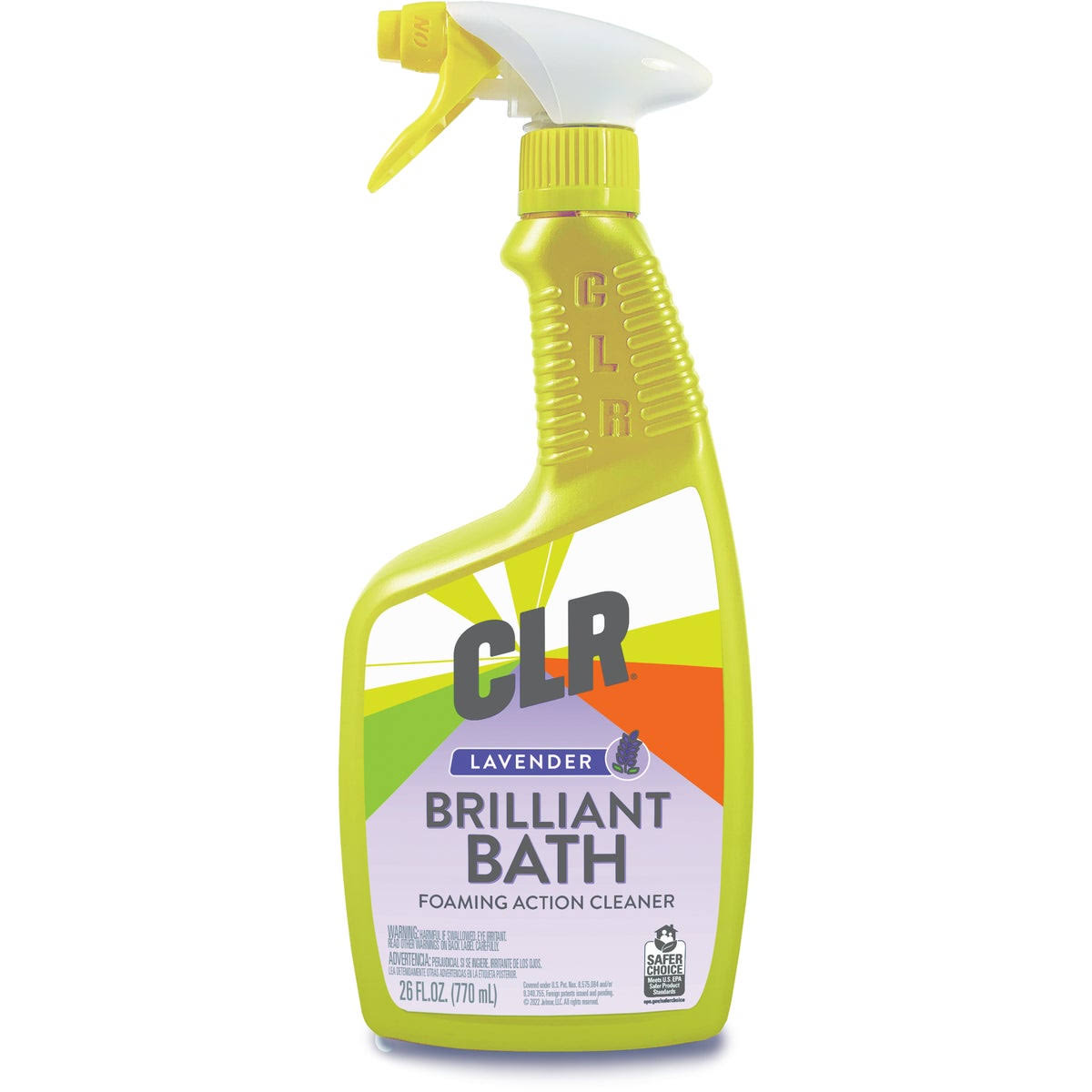 Clr Brilliant Bath Lavender Scent Foaming Cleaner 26 oz Liquid