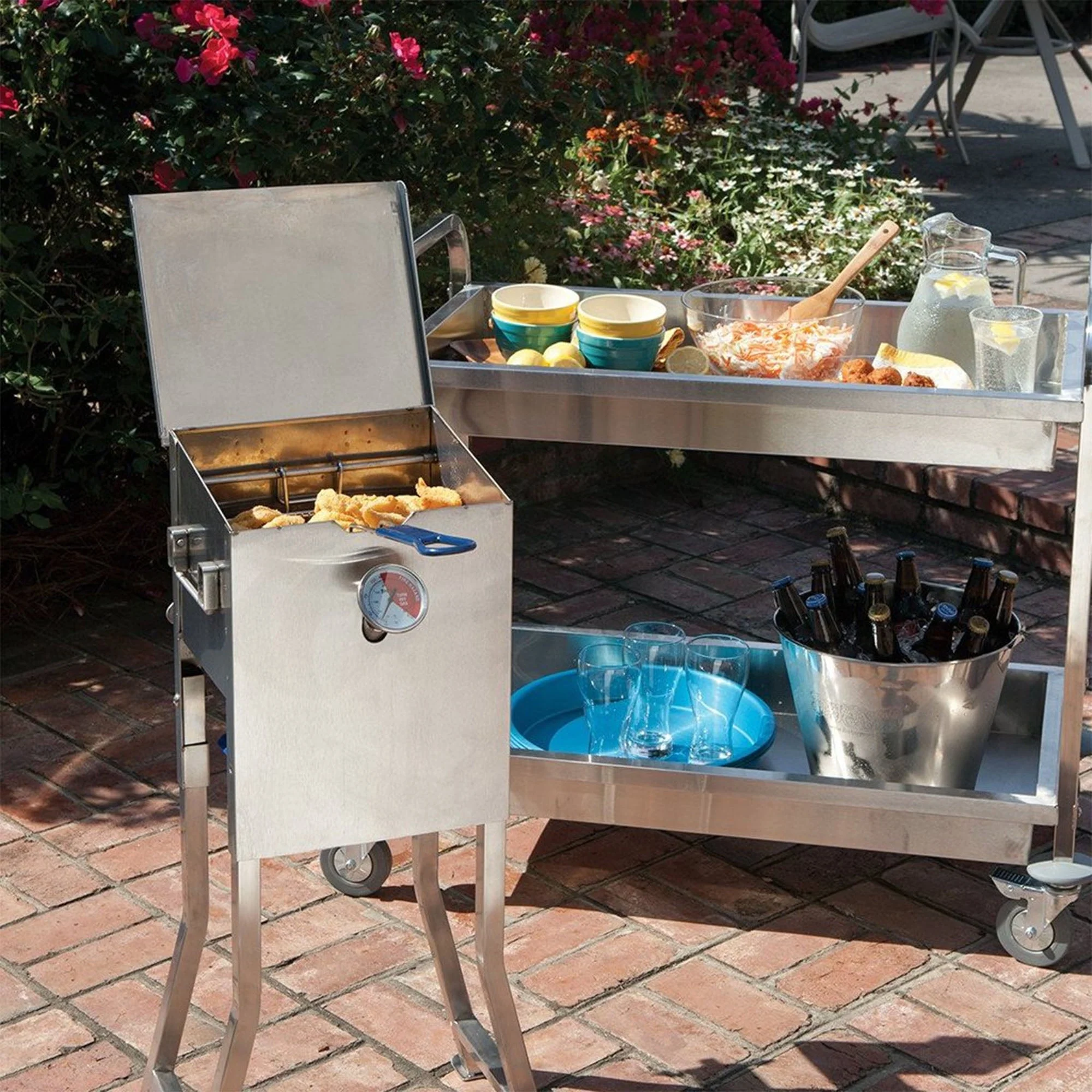 Bayou Classic 2.5 - Gal Stainless Bayou Fryer