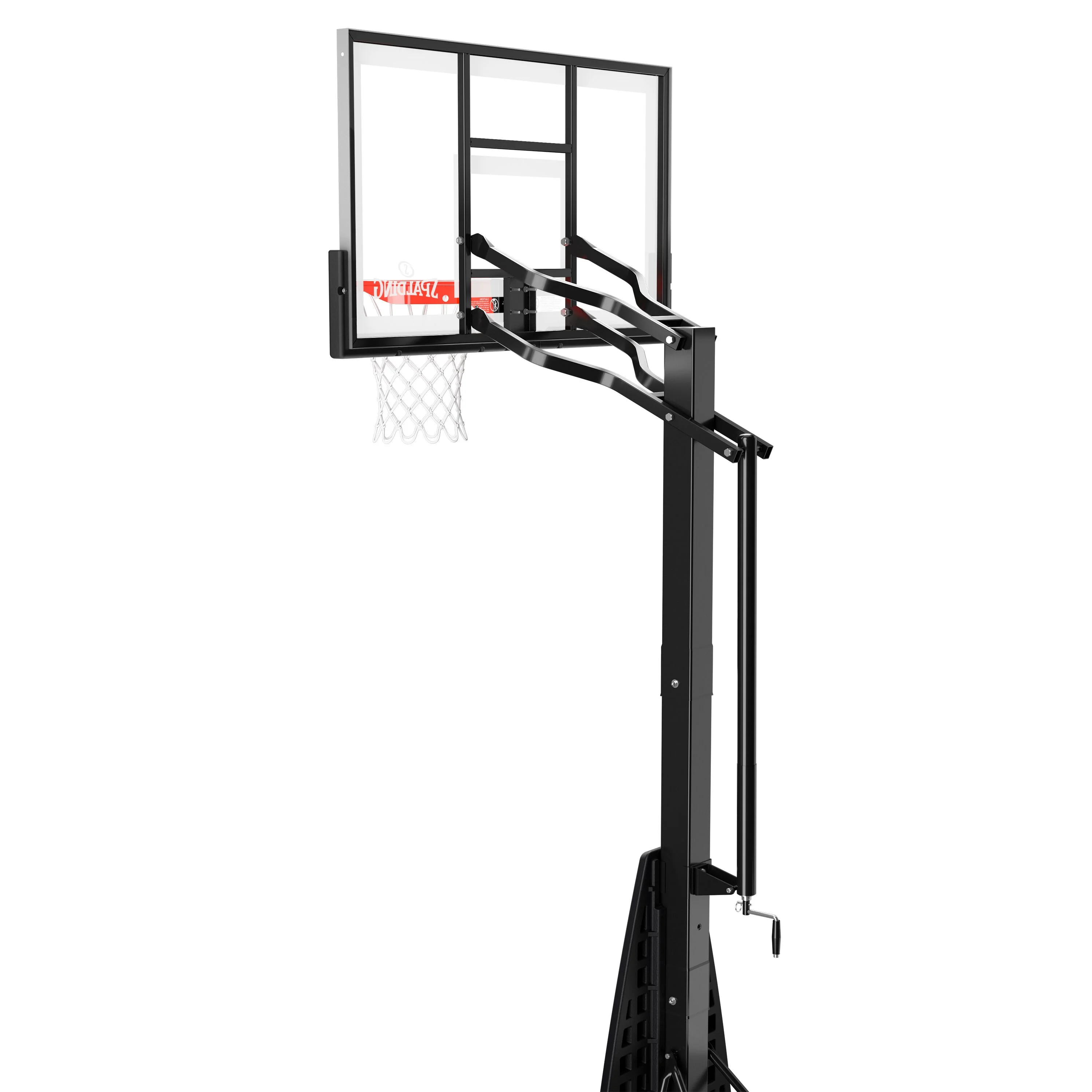 Ultimate Hybrid® 54 In., Glass Portable Basketball Hoop System - Image 3