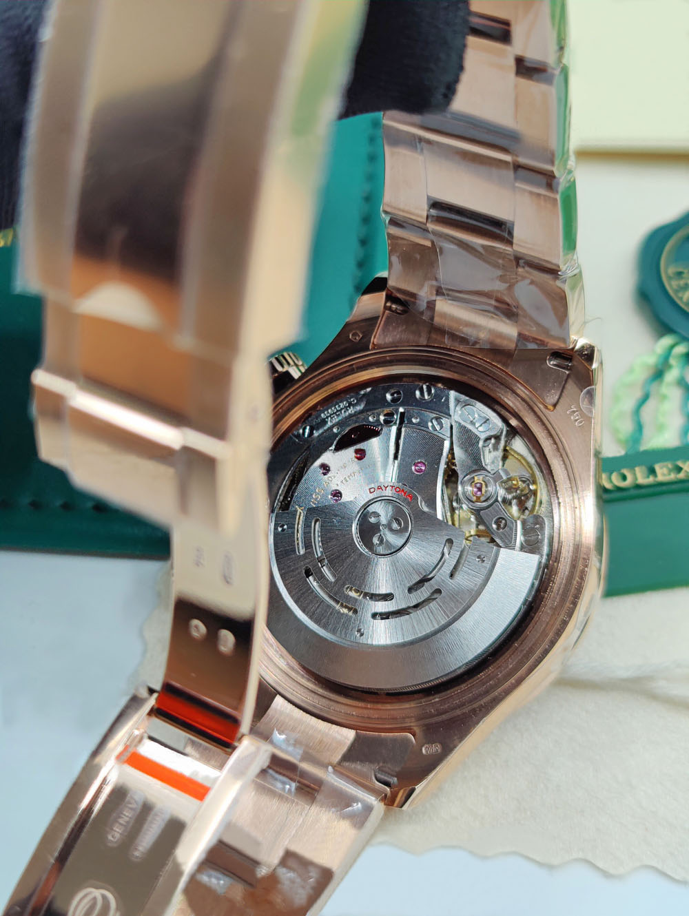 [Super Clone]RDaytona Rainbow Swiss Replica Watch | 18k Rose Gold | Ref 116595RBOW