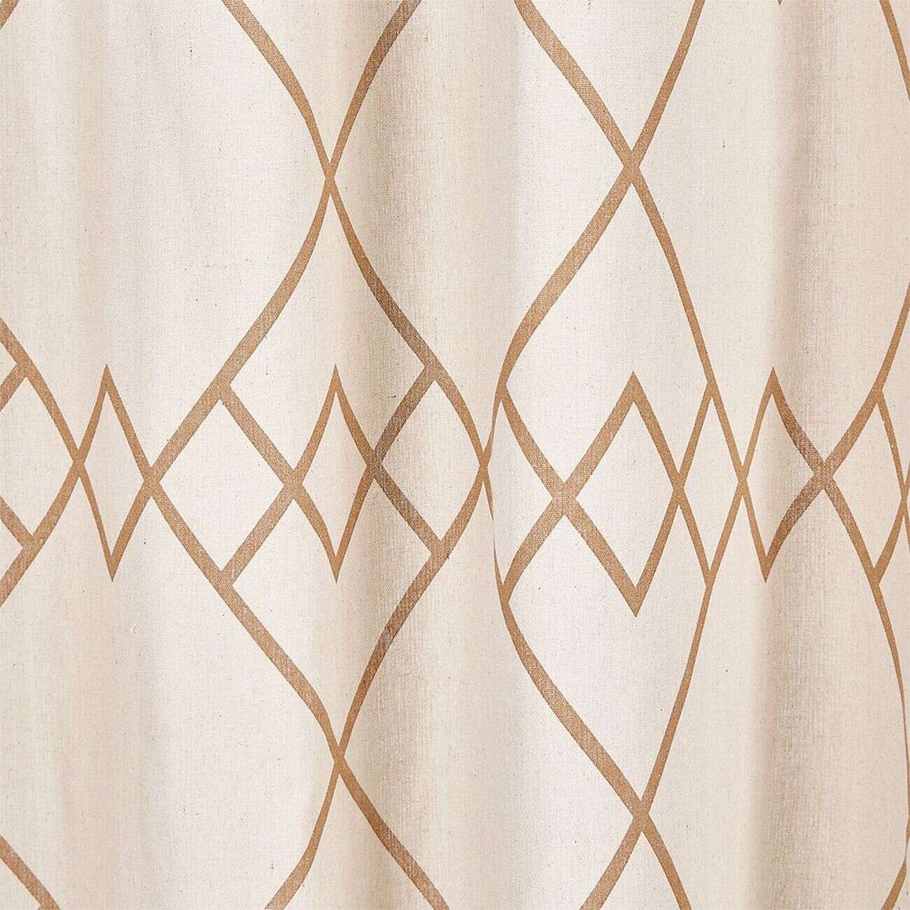 Rideau polycoton 140x240cm berbère beige