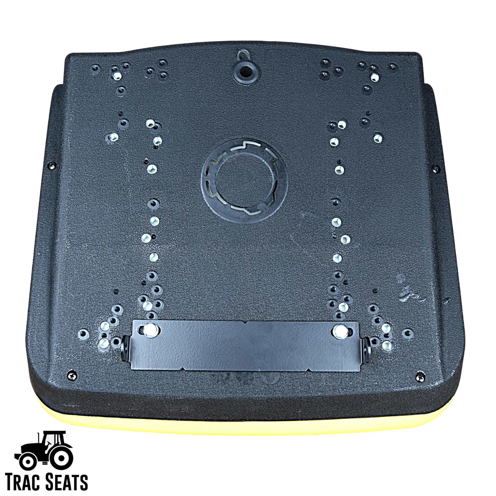 John Deere Compact Tractor Flip Up Style Seat with Armrests LVA19040, Yellow - Image 5