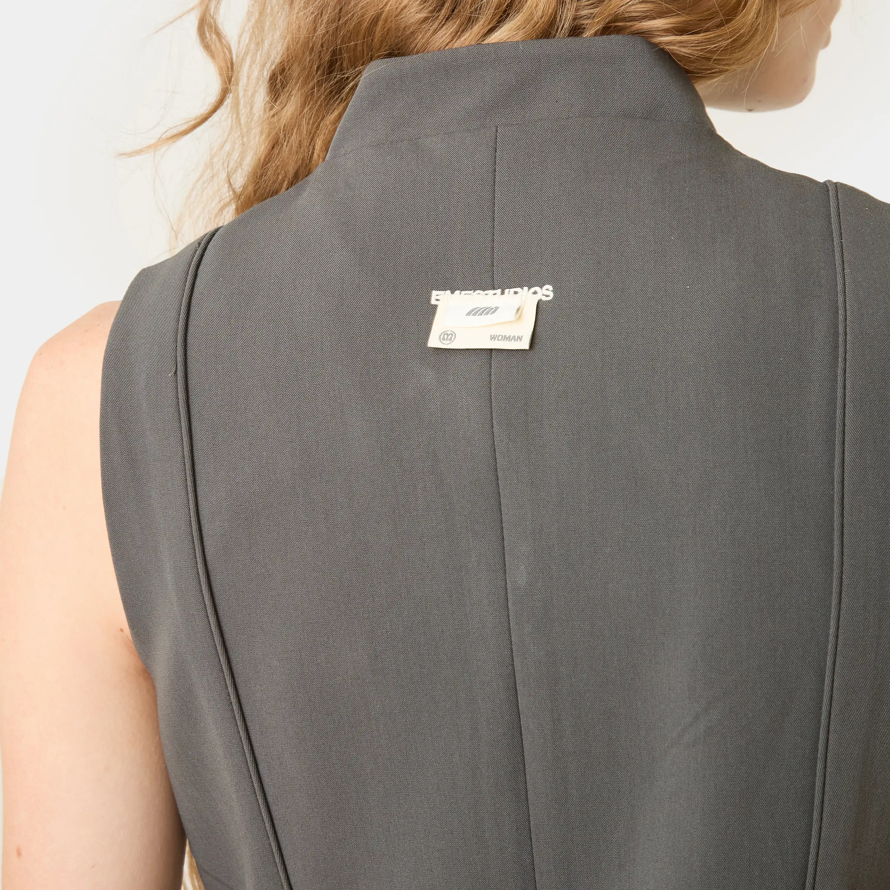 Modesta Heather Grey Vest