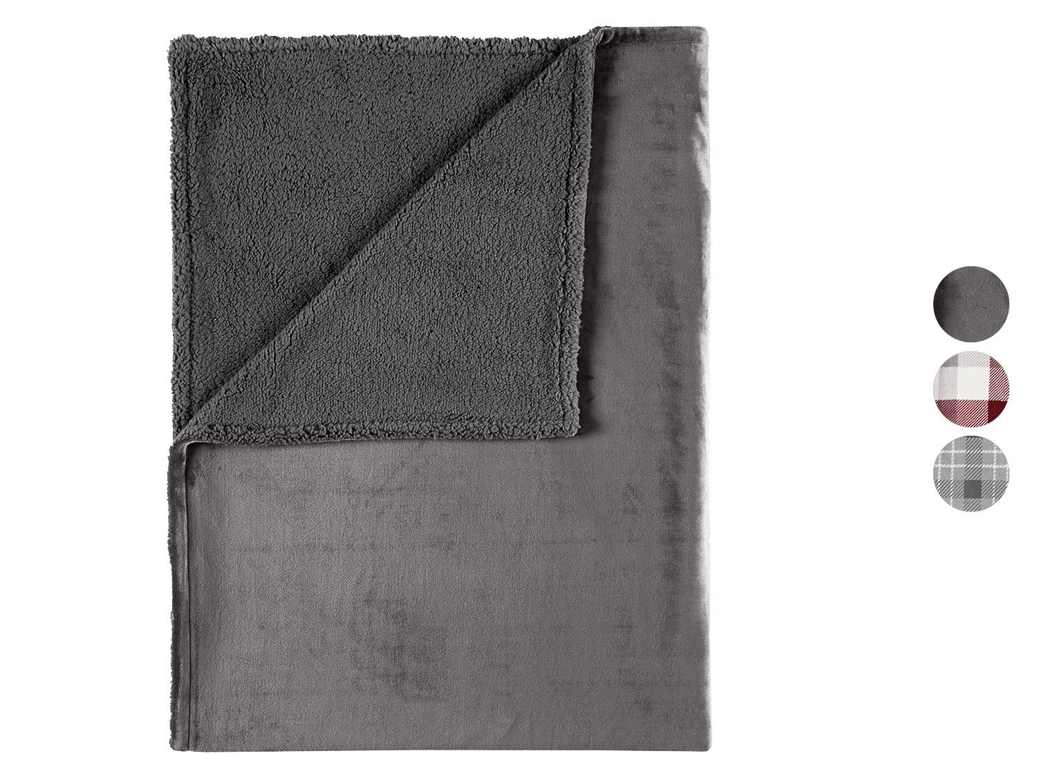 LIVARNO Plaid en microfibre