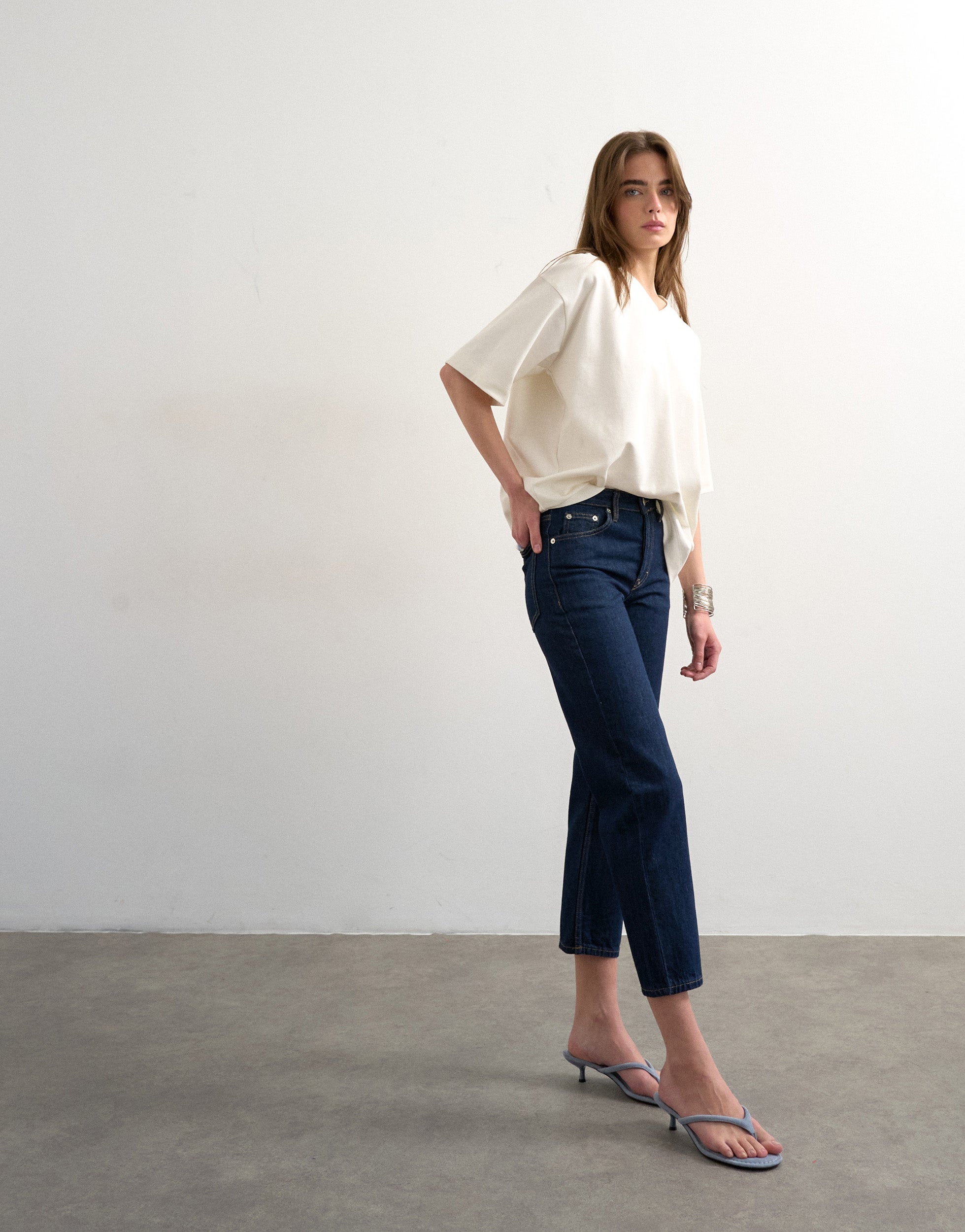 VERO MODA® TSRUNWAY Mid rise Straight Fit Jeans