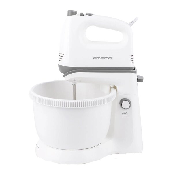 Håndmikser med bolle 3,4L HM-133014 400W hvit