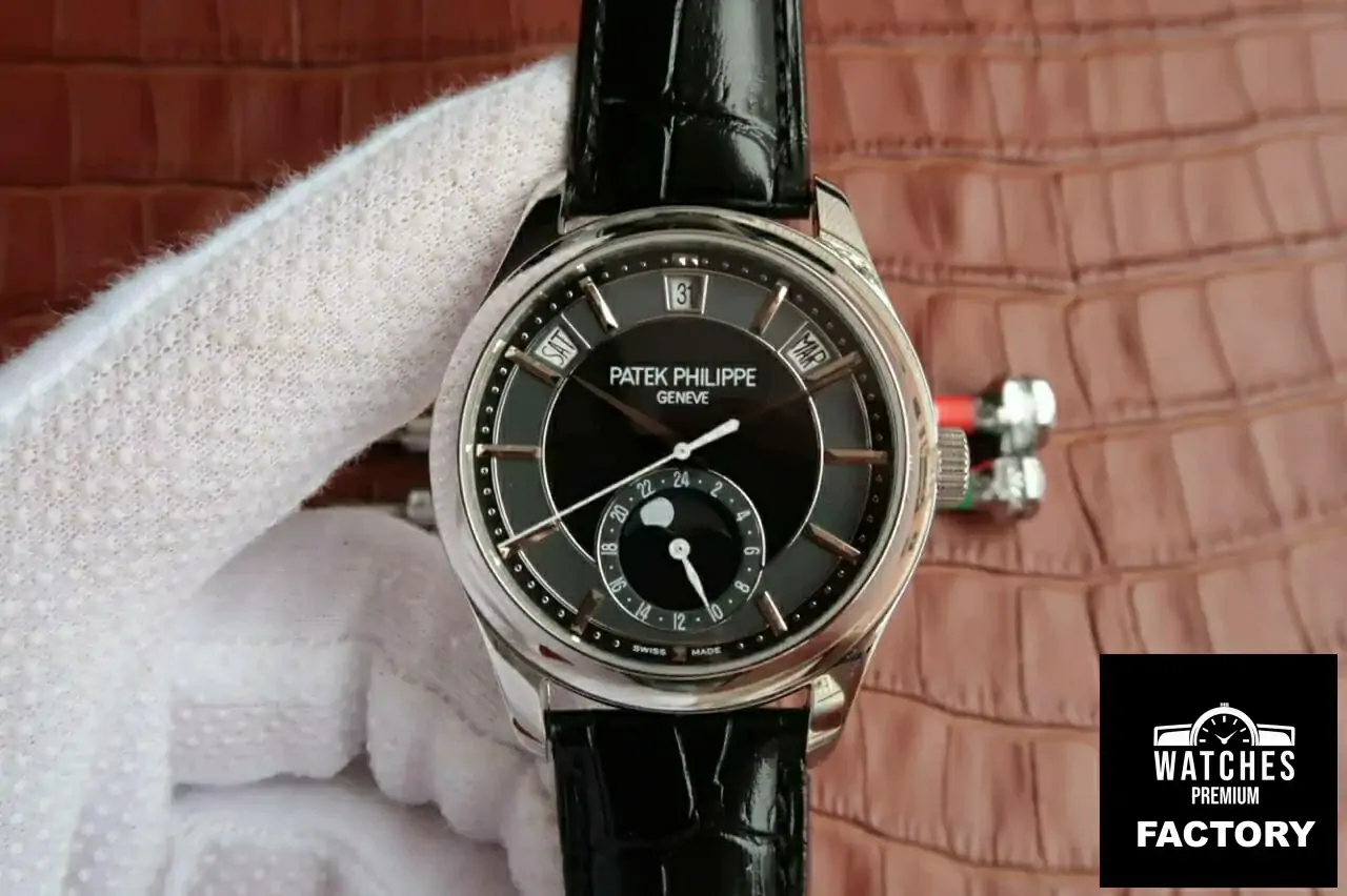 Patek Philippe Grand Complications 5205R-001 KM Factory Black Strap