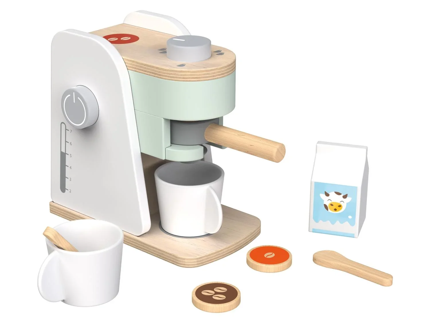 Playtive Set d'accessoires de cuisine en bois