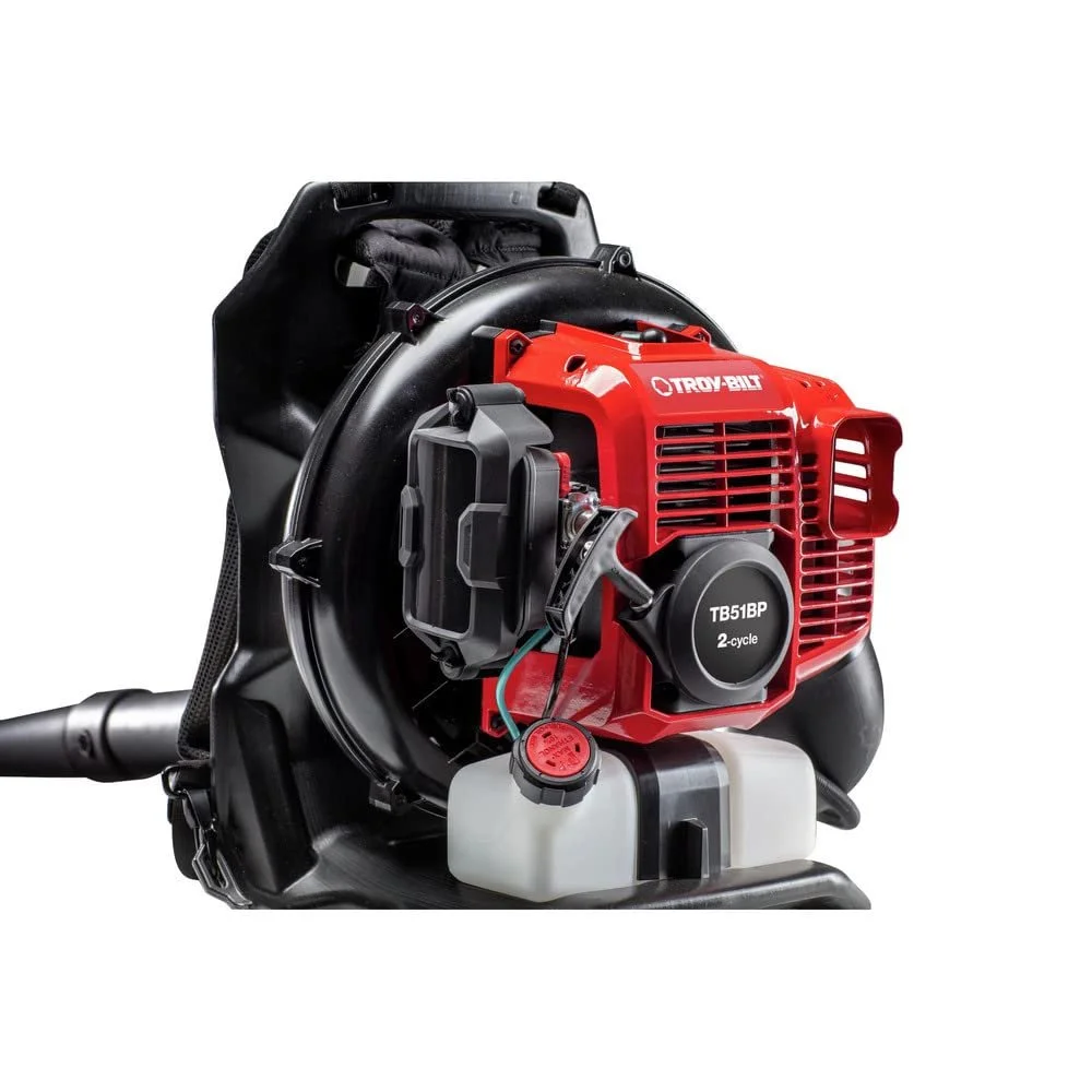 Gas Backpack Leaf Blower, 51cc TB51BP, Red - Image 8