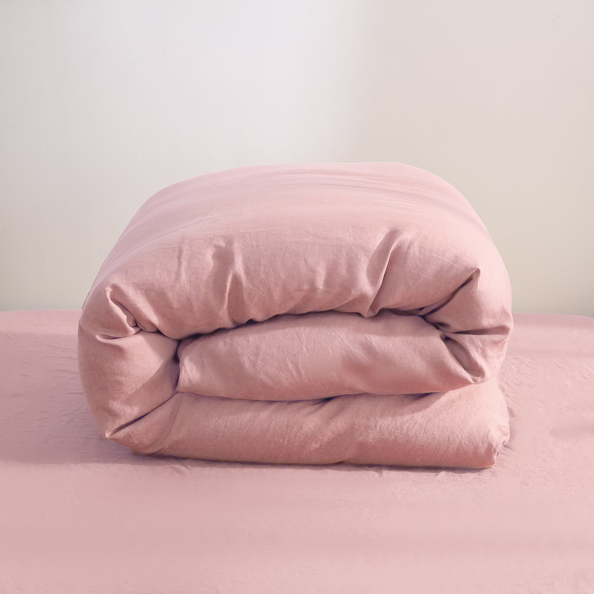 100% Pure Linen Duvet Cover with Button Closure and Corner Ties Soft Breathable Natural Full/Queen(Natural Linen/Full/Queen) - Image 3