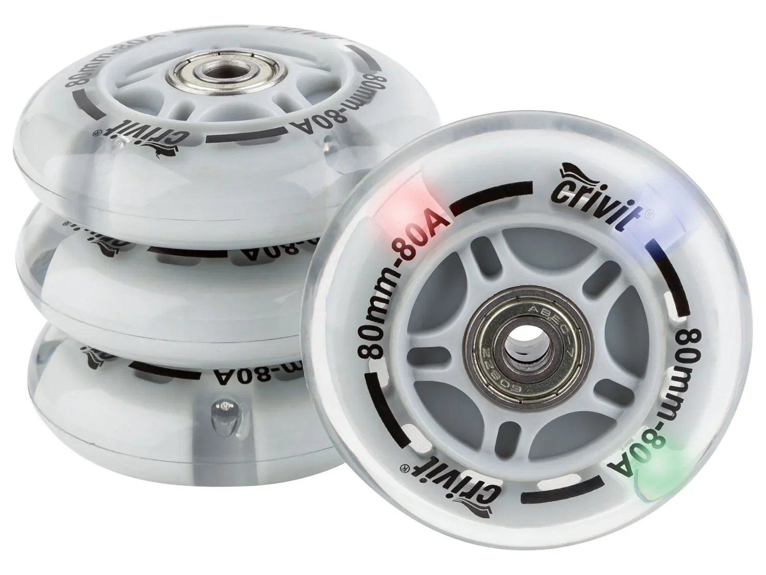 CRIVIT Set de roues pour patins