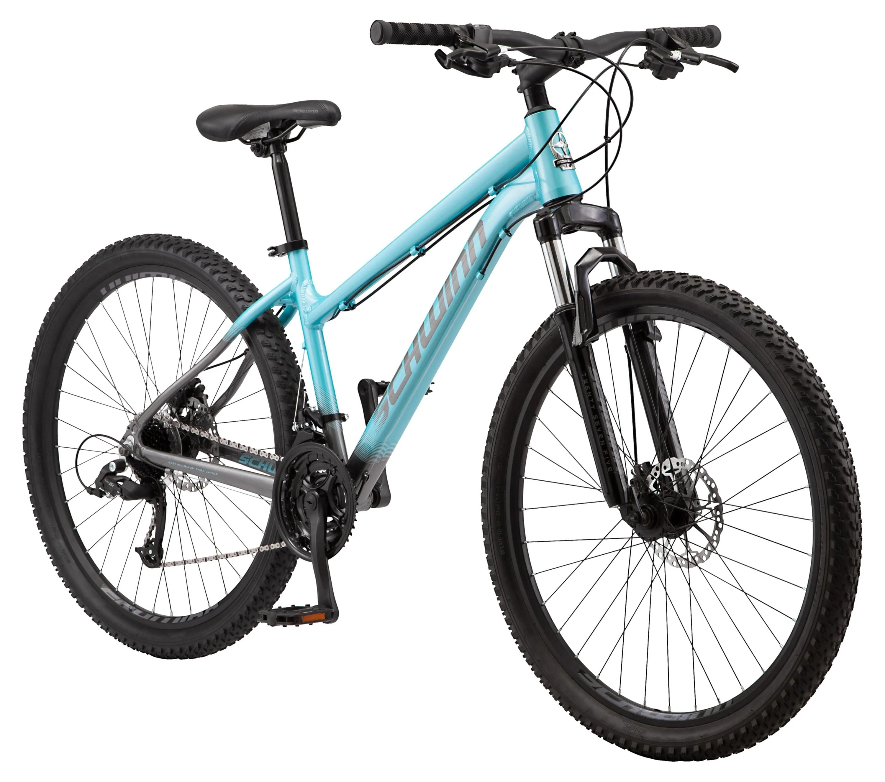 27.5" AL Comp Women's Mountain Bike, 21 Speeds, Blue - Image 5