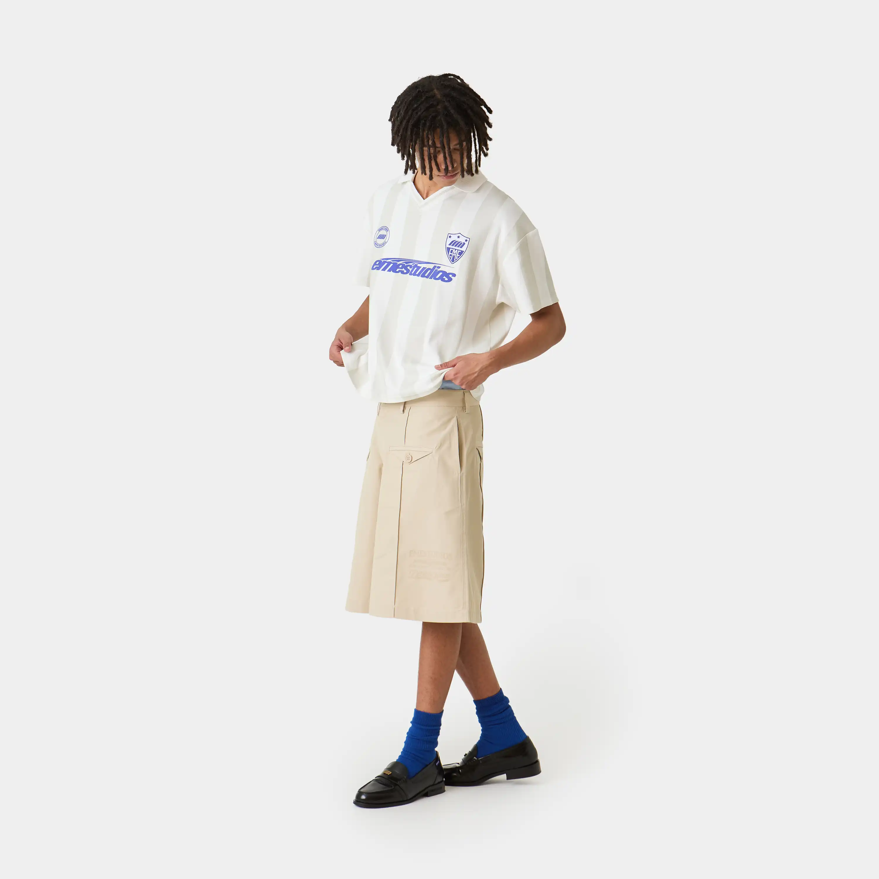 Golin Cloud Cream Formal Jorts