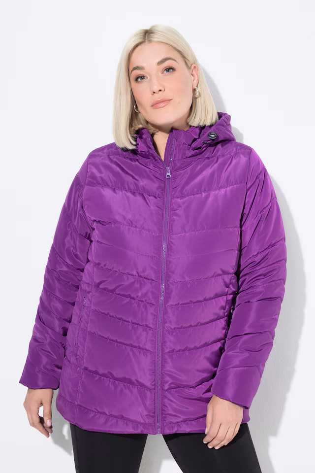 Quilted Water Repellent Coat