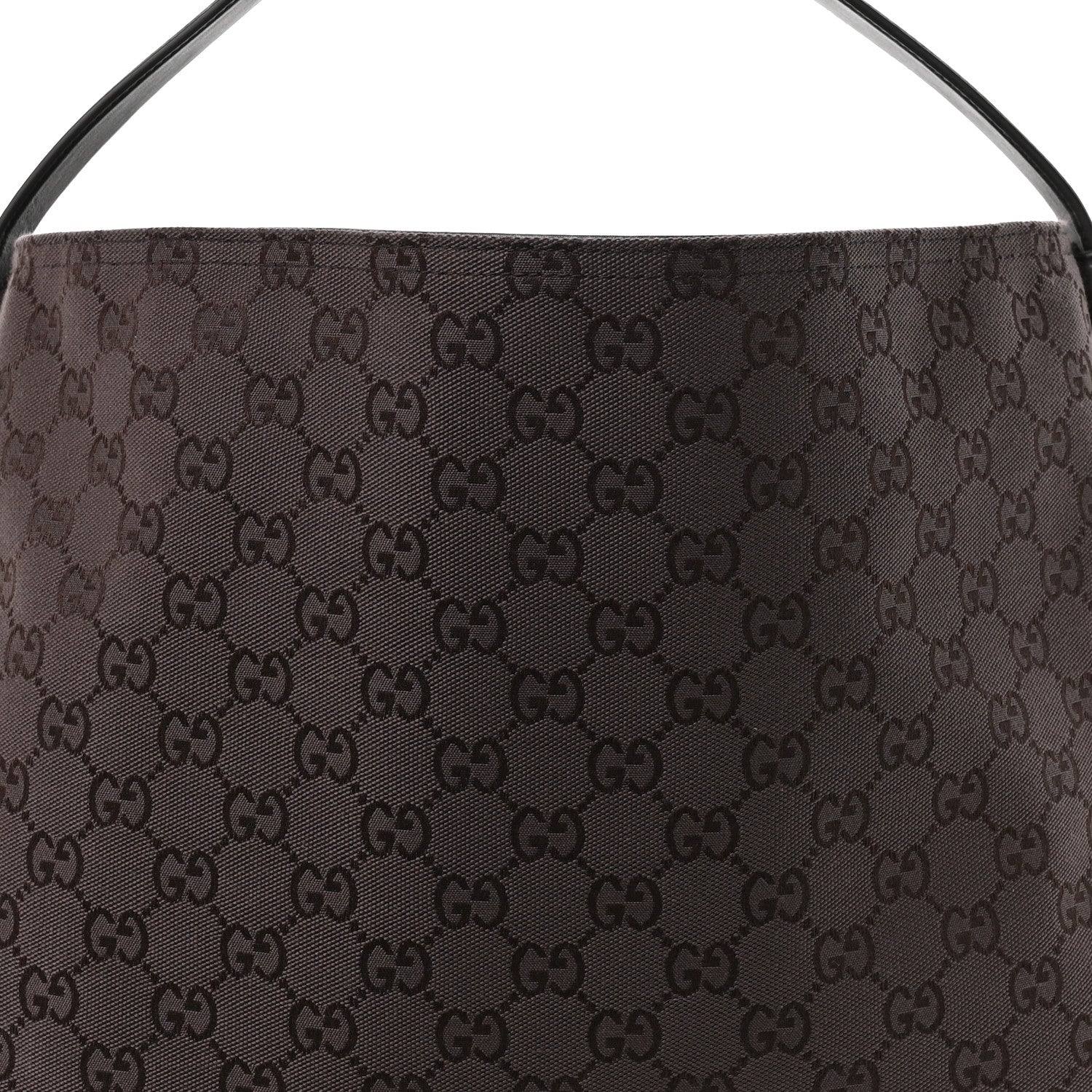 GG Supreme Monogram Large Beatrix Tote Dark Brown
