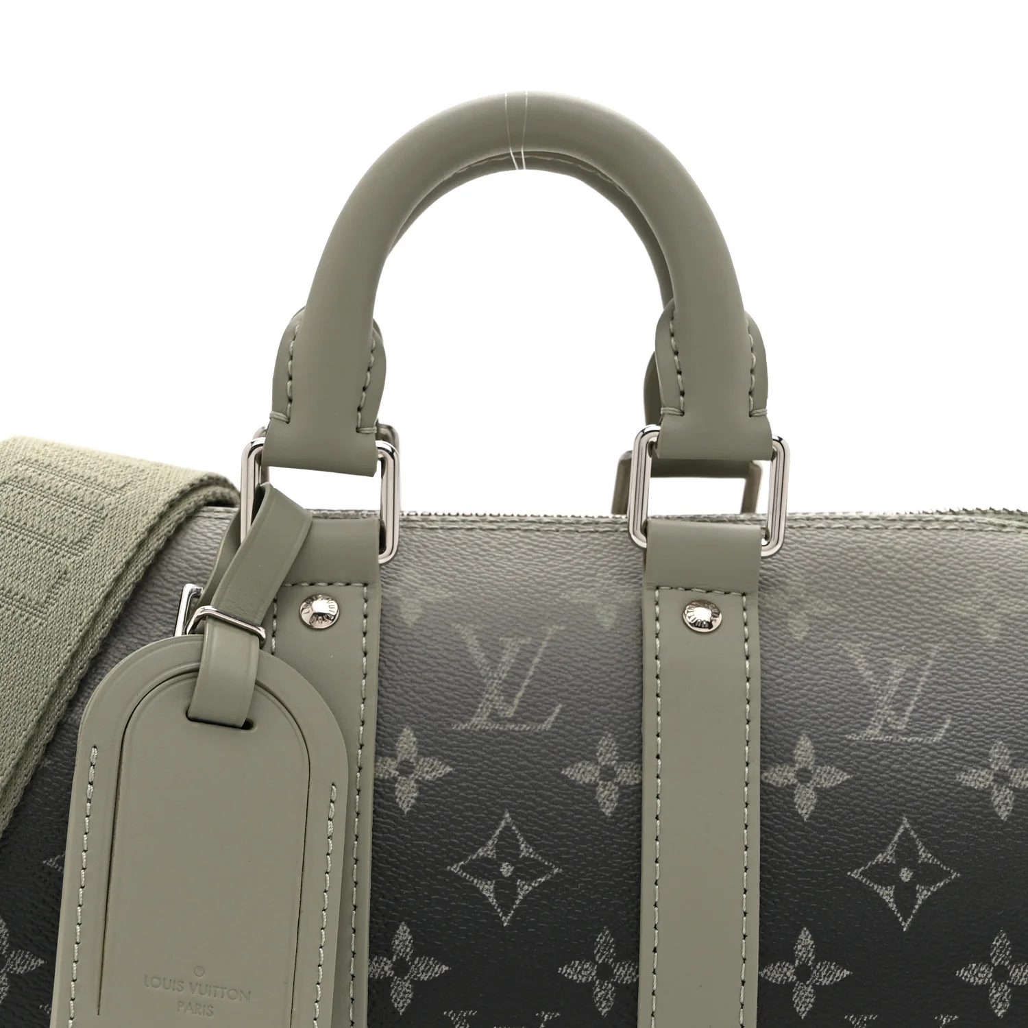Monogram Gradient Keepall Bandouliere 25 Khaki