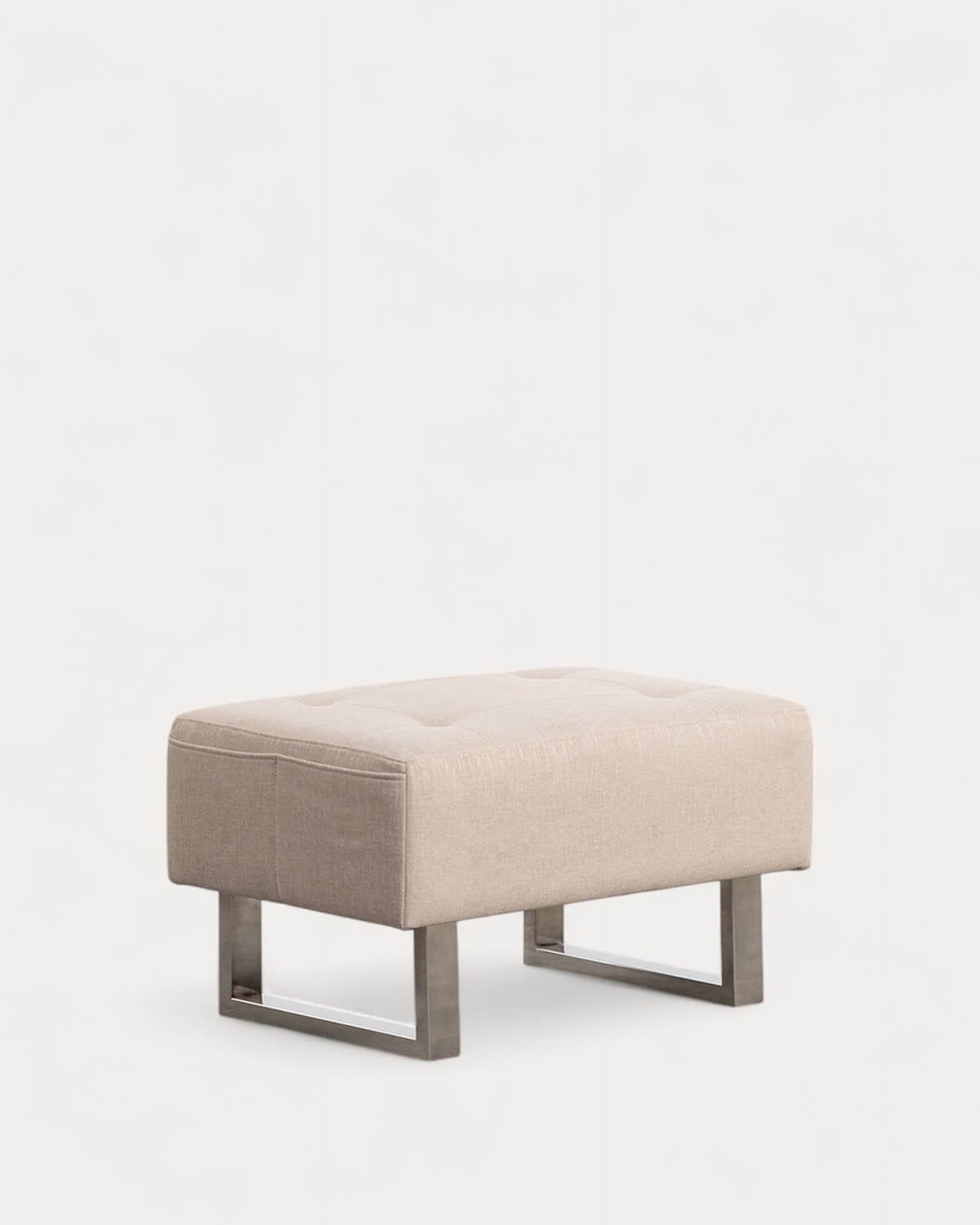 70s - Puff Reposapiés de Tela 70s