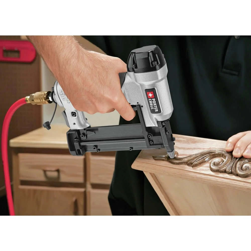 Restored PCFP3KITR 3-Piece Nailer and 0.8 HP 6 Gallon Oil-Free Pancake Air Compressor Combo Kit (Refurbished) - Image 8
