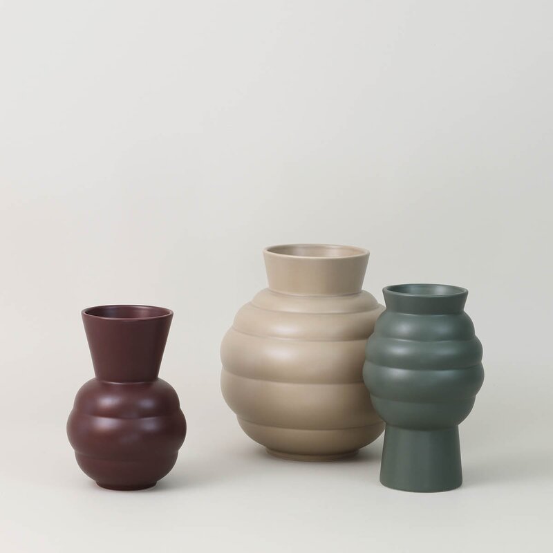 Tortus Archie vase No1 21 cm bordeaux