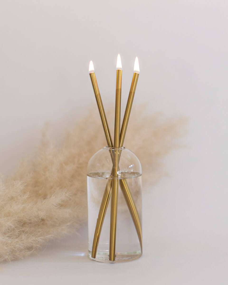 Wylie Signature Sets - Everlasting Candle Co. Gold / Wylie Clear