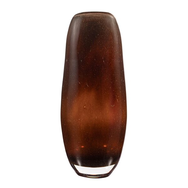 Lumo vase 30 cm brun
