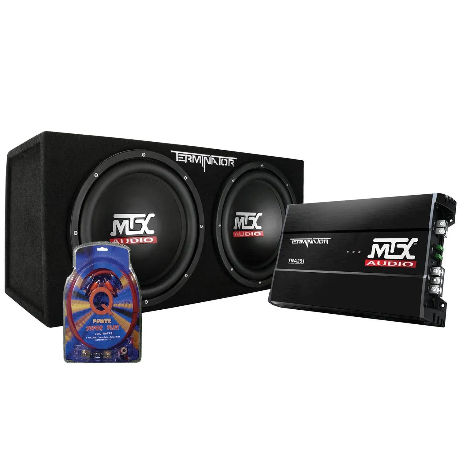 Caisson de basses double MTX 12