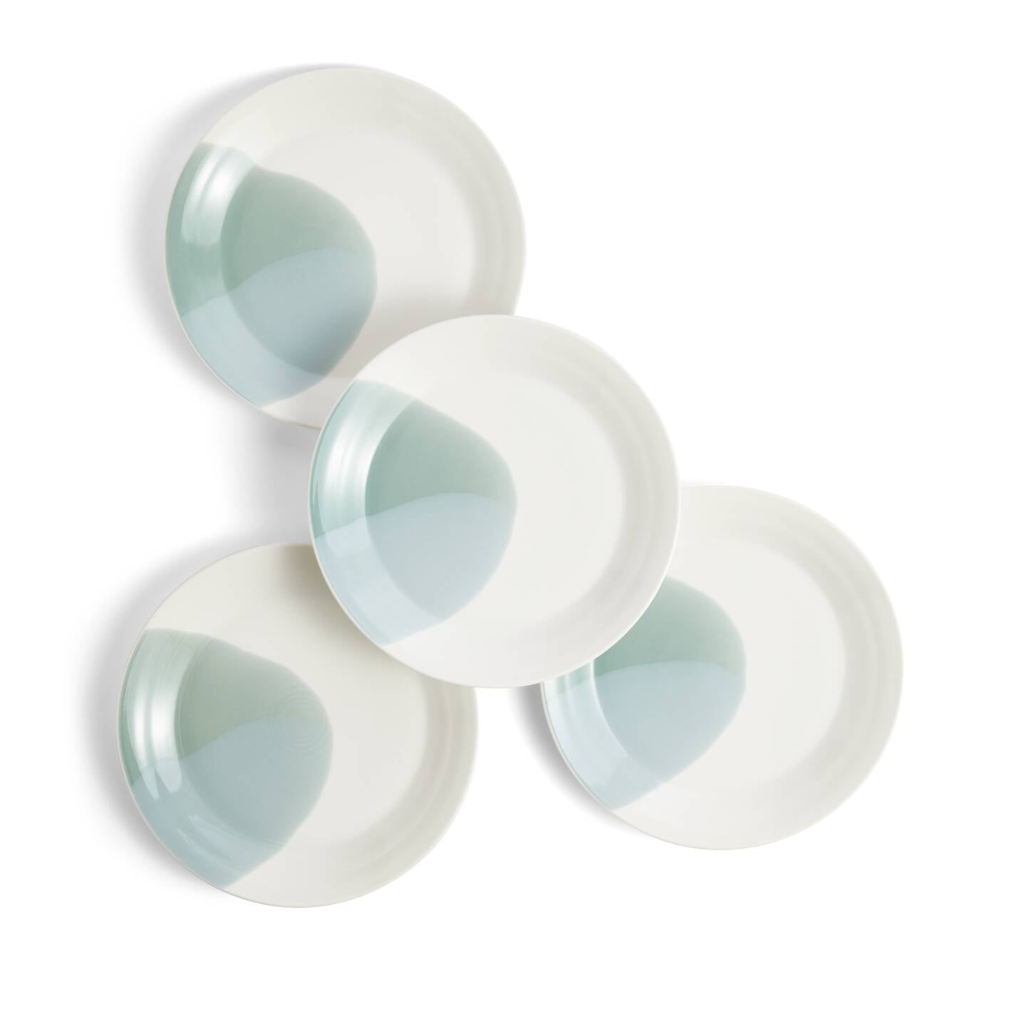 1815 Signature Green Dinner Plates, Set of 4