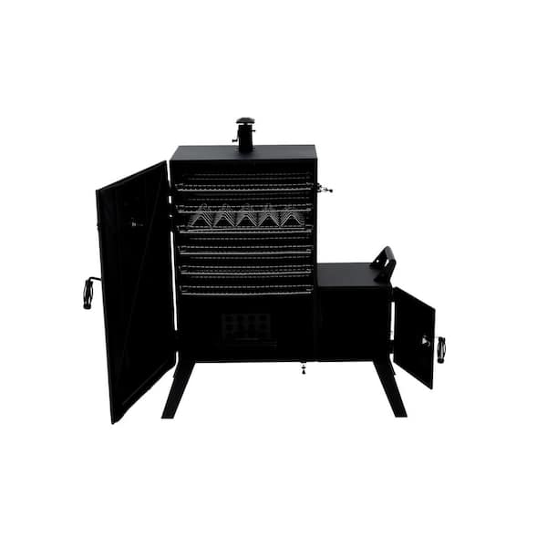 Vertical Wide Body Offset Charcoal Smoker - Image 6