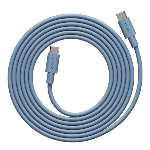 Cable 1 USB-C til USB-C kabel 2 m Shark Blue