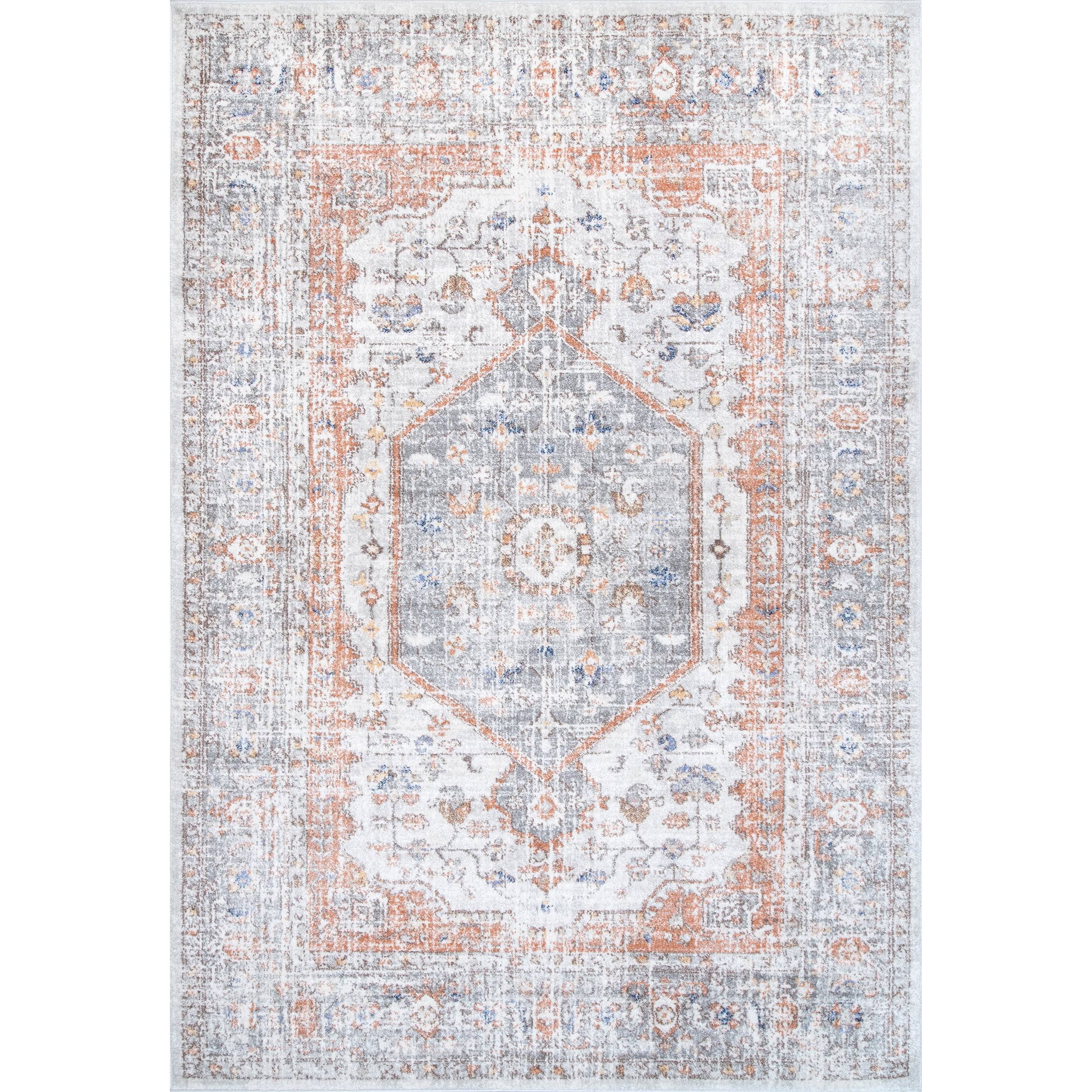 nuLOOM Jacquie Vintage Floral Area Rug - 6' 7