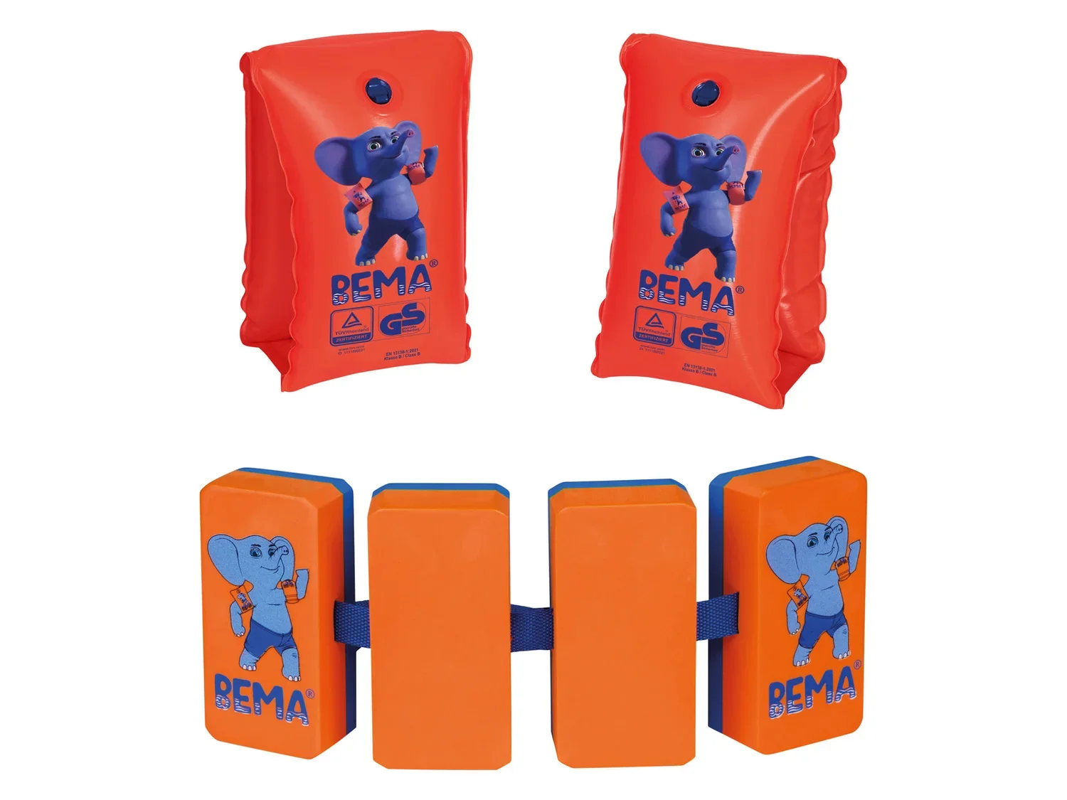 BEMA Brassards de natation ou ceinture de natation pour enfant