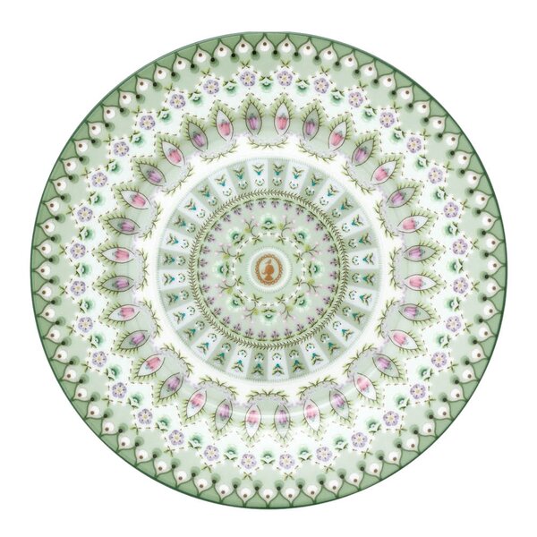 Lily & Lotus Moon Delight tallerken 17 cm grønn