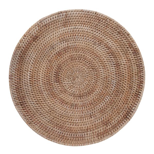 Norah dekkebrikke 35x35 cm rattan