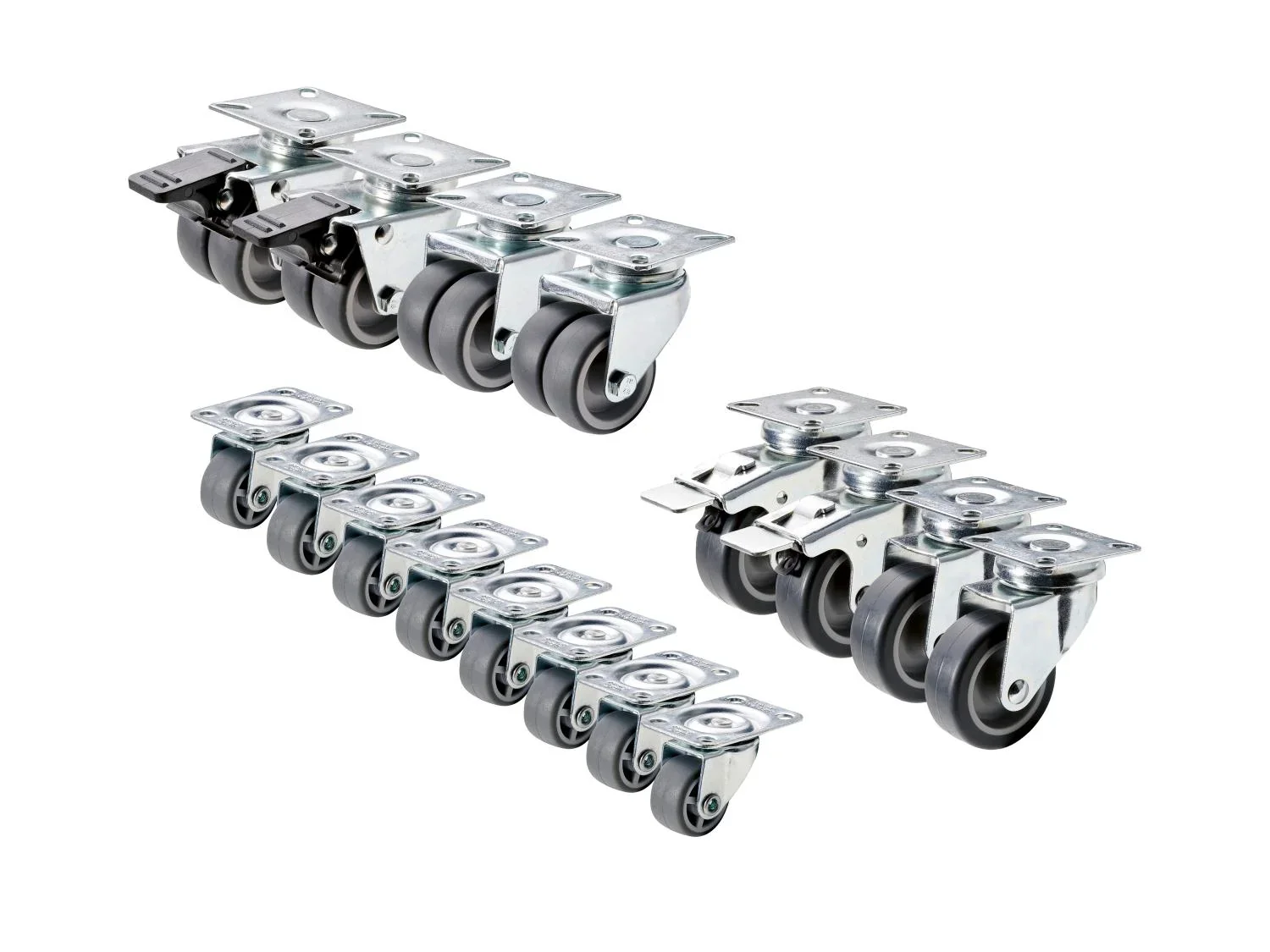 PARKSIDE Roulettes pivotantes