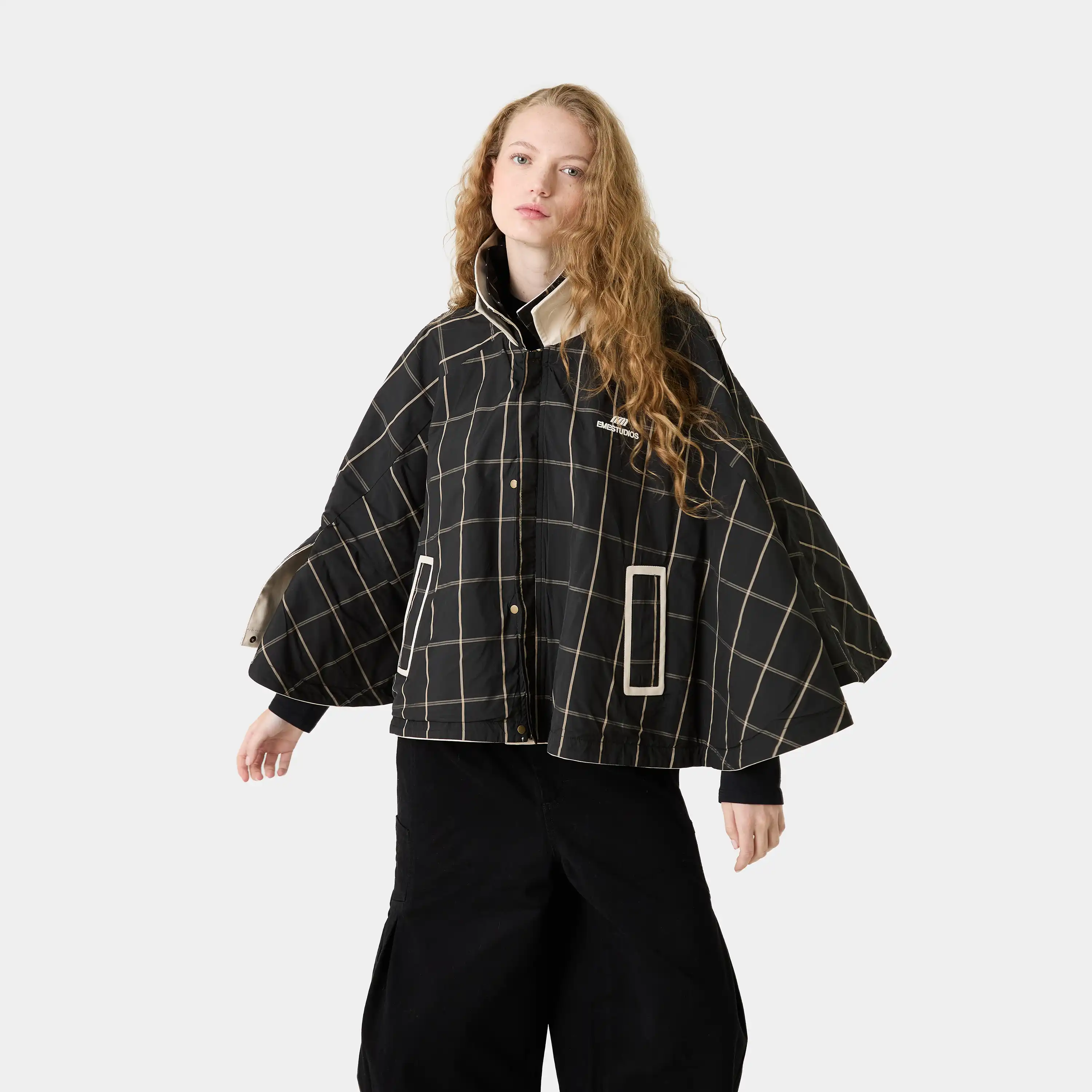 Edra Light Camel Reversible Cape