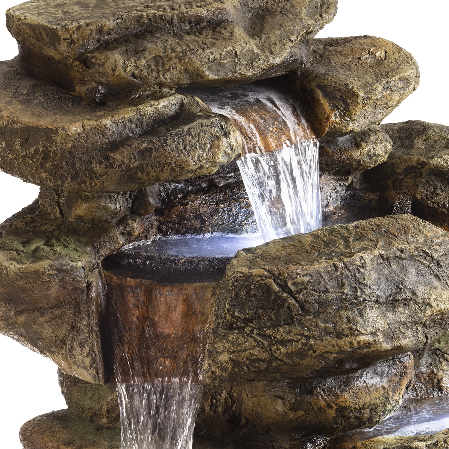 6-Tier Amazonian Water Fountain with LED Lights - Image 7