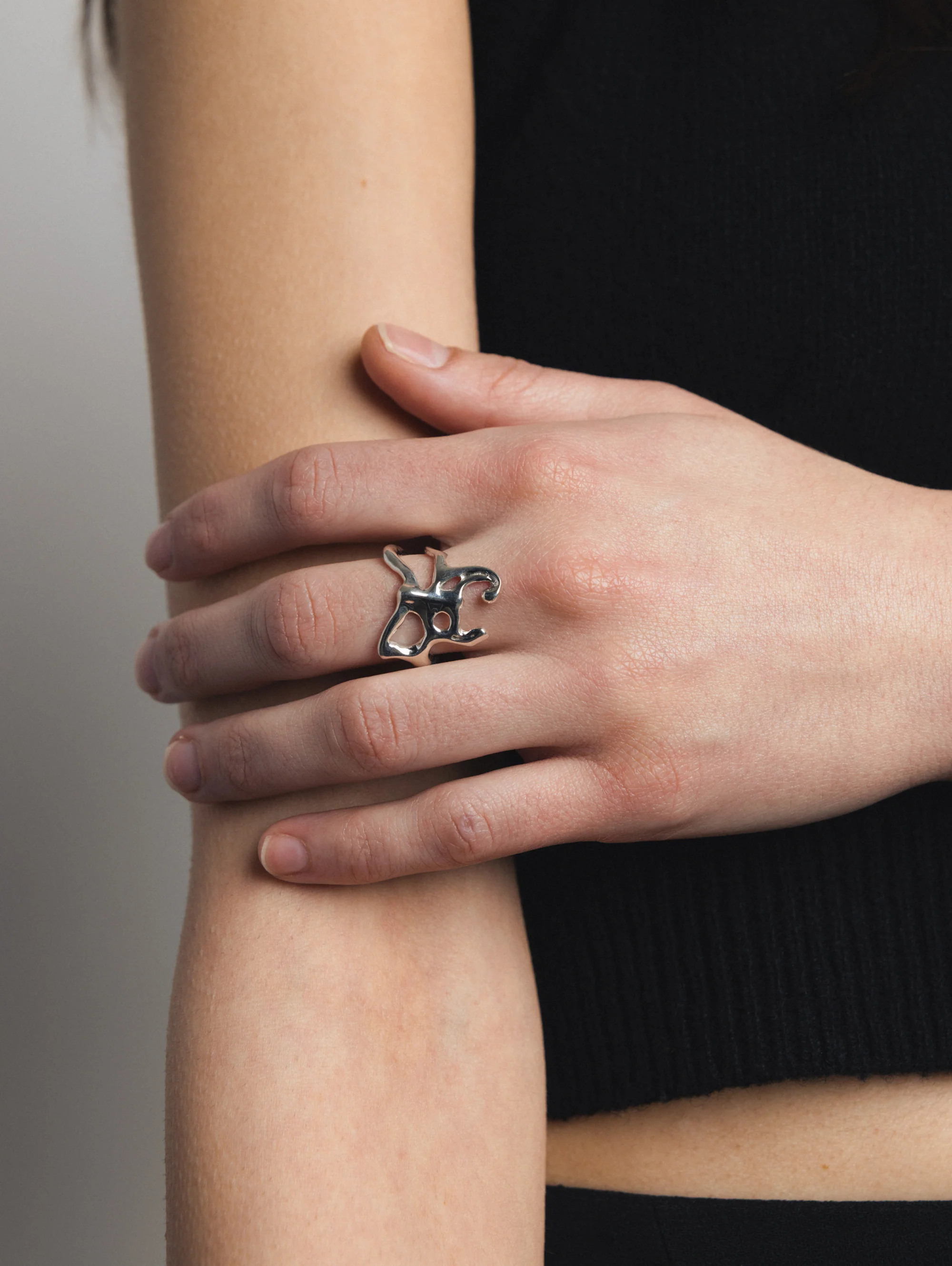 Butterfly Ring in Sterling Silver
