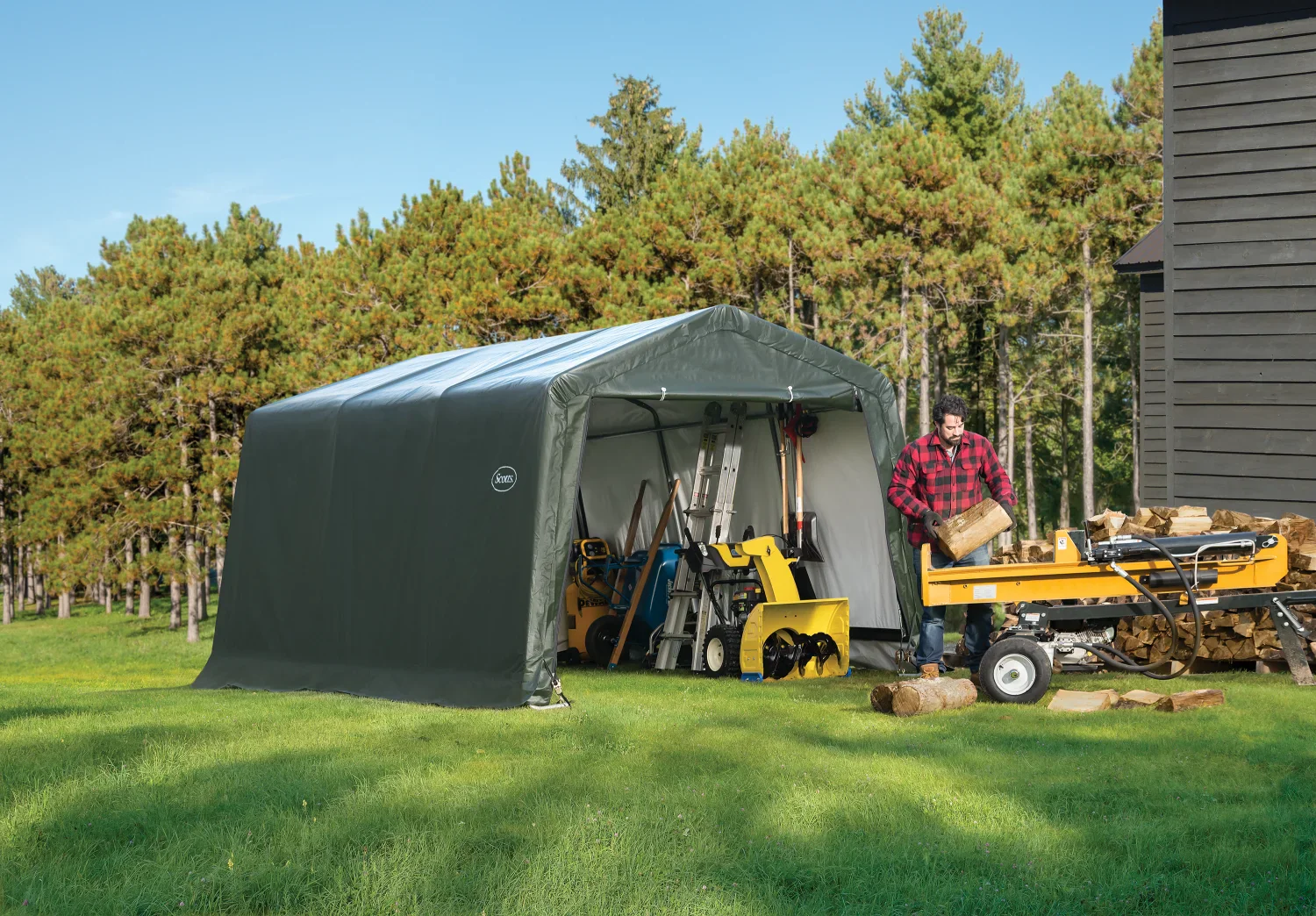 Scotts Garden Shed 4 X 4 X 6�� Green Peak